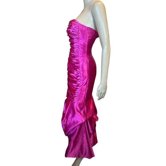Gunne Sax Barbie Core Pink Satin
Evening Gown SZ 1 Jessica McClintock VTG Formal - Picture 4 of 16